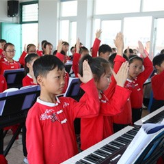 雅马哈乐器牵手萧山三星小学爱心再回访在杭州举办