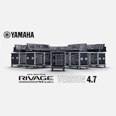 雅马哈×Bricasti Design | RIVAGE PM数字混音系统推出高级Y7混响效果器